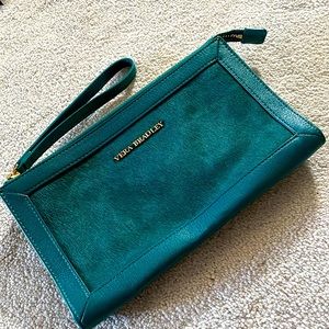 Vera Bradley Teal Clutch/Wristlet